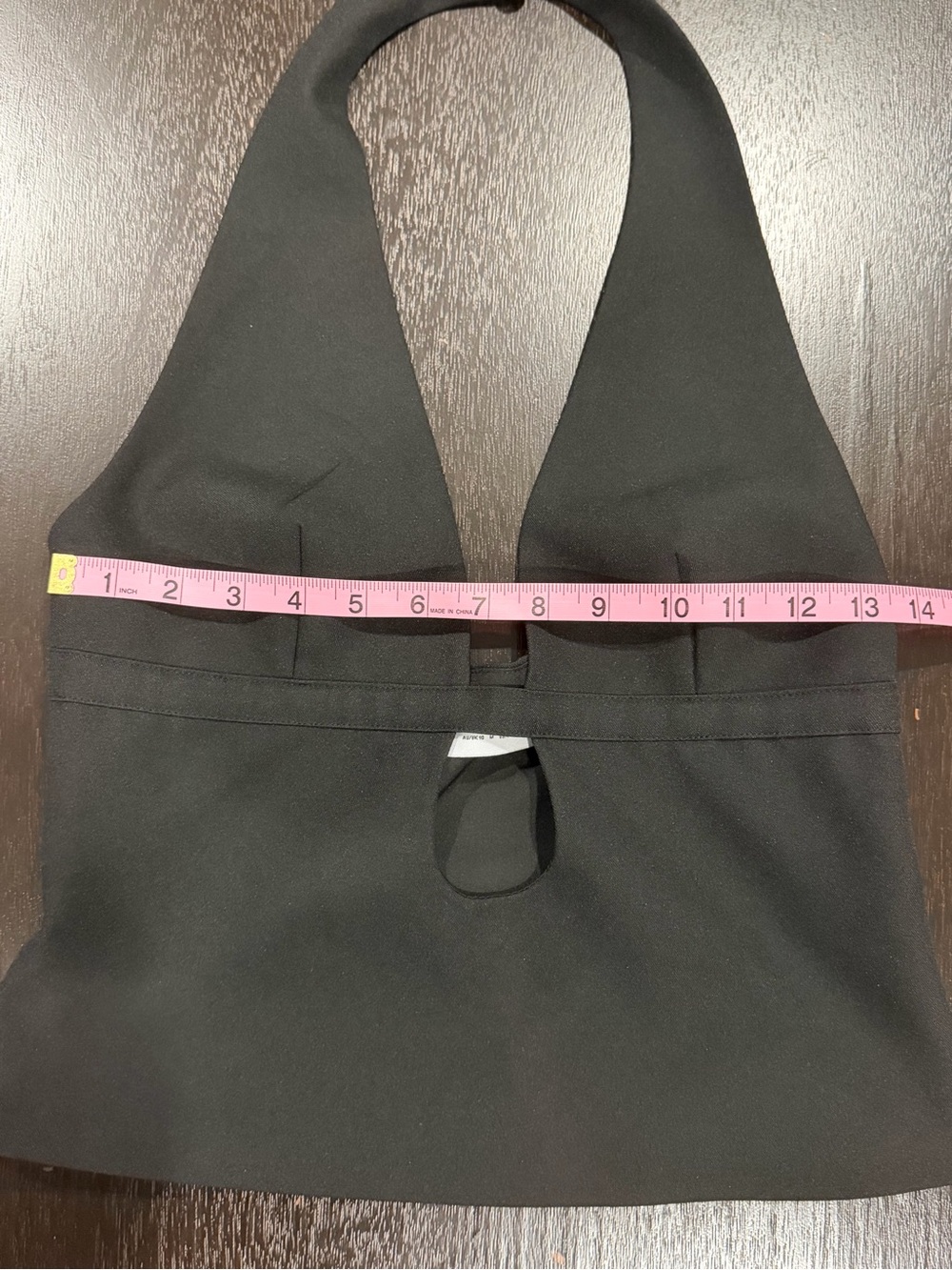 Peppermayo Black Halter Keyhole Camisole - Picture 4 of 7